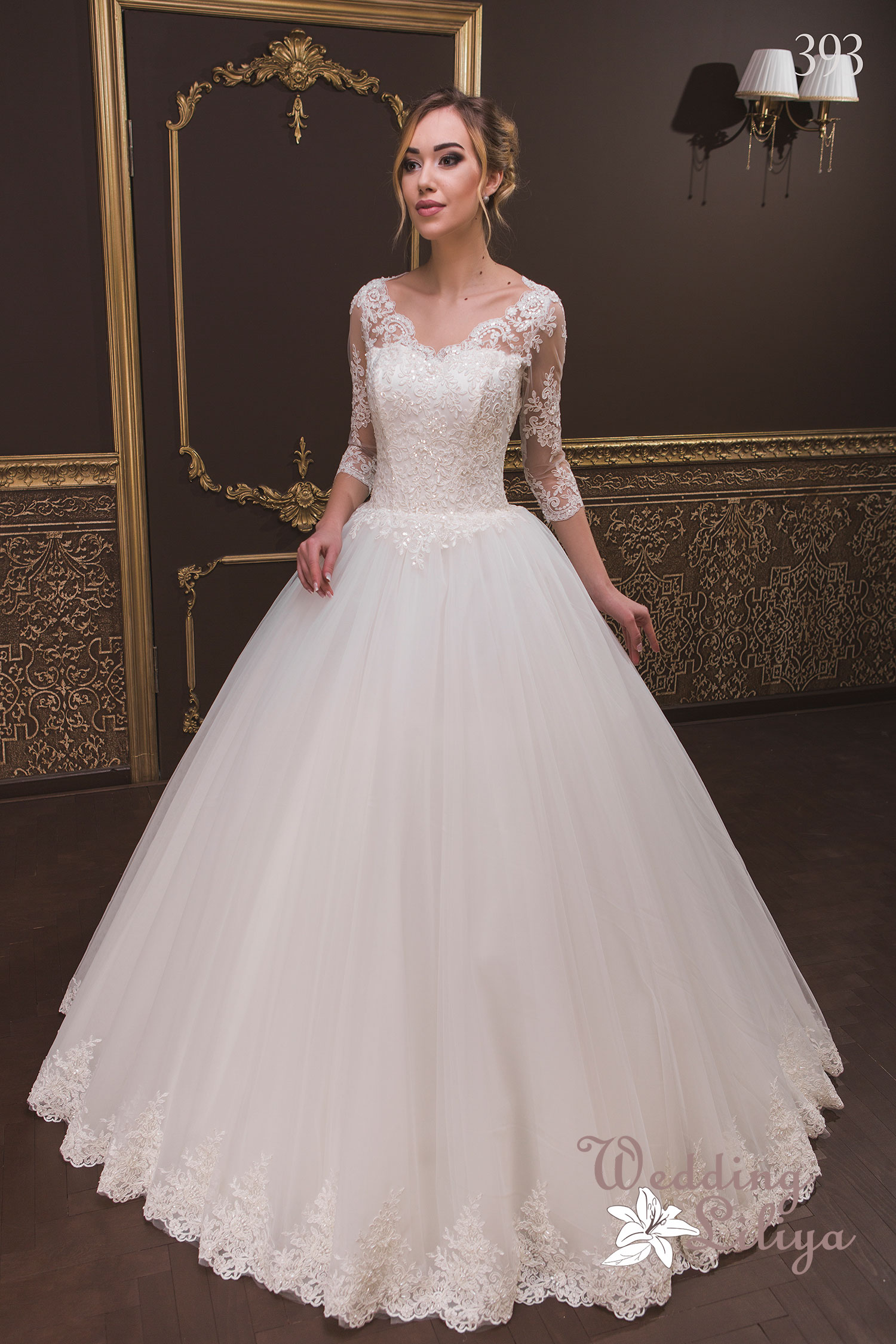 Свадебное платье №393